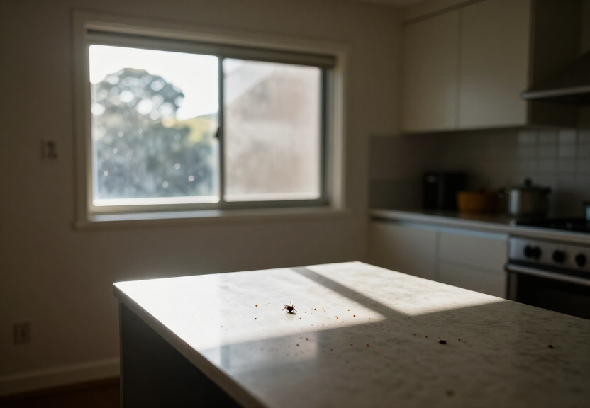 Redback spider nest under outdoor furniture in Castle Hill